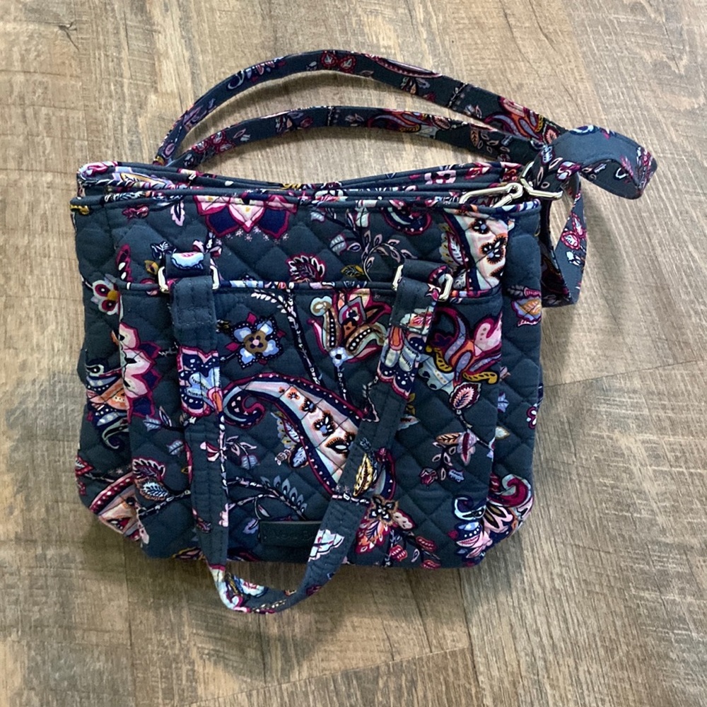 Vera Bradley- Mini multi compartment crossbody.
